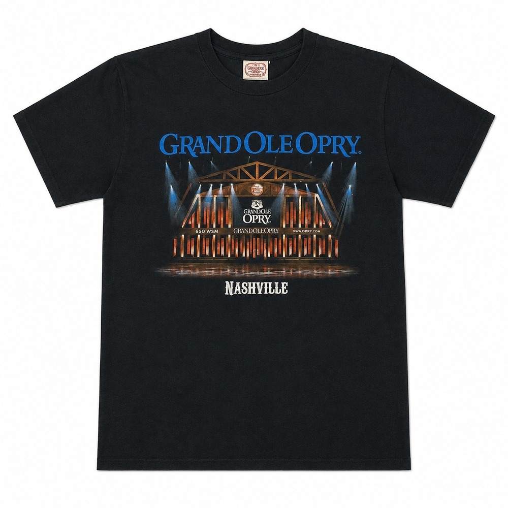 Vintage Grand Ole Opry Nashville Stage Graphic T-Shirt Dolly Parton Loretta Lynn
